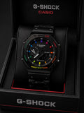 Casio G-Shock black rainbow