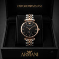 Emporio Armani Classic two-tone ladies' watch