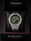 Casio G-Shock silver x green