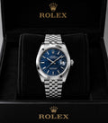 Rolex Datejust blue