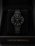 Emporio Armani Gianni T-Bar Women's Watch (all-black)