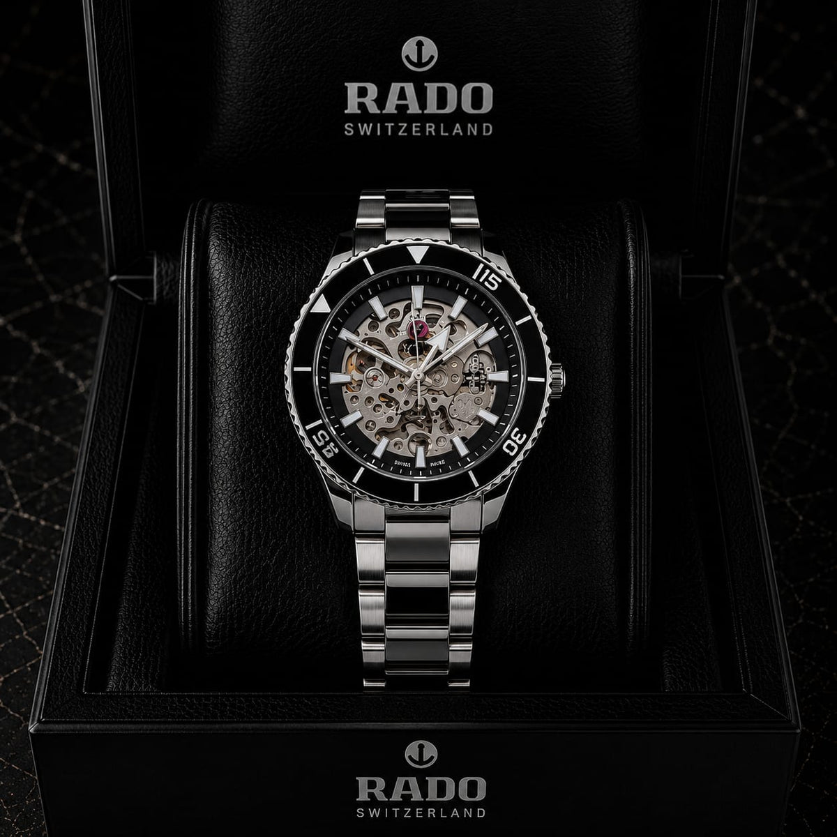 Rado Captain Cook automatic Open heart